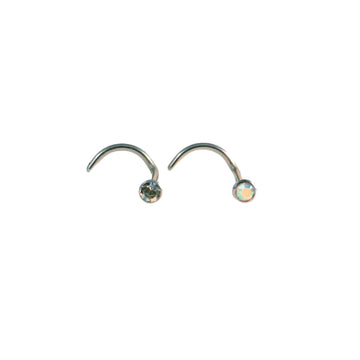 316L Jewelled Nostril Studs